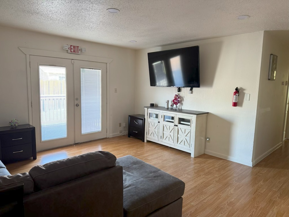 Living room at Sharmila Care Services Sacramento